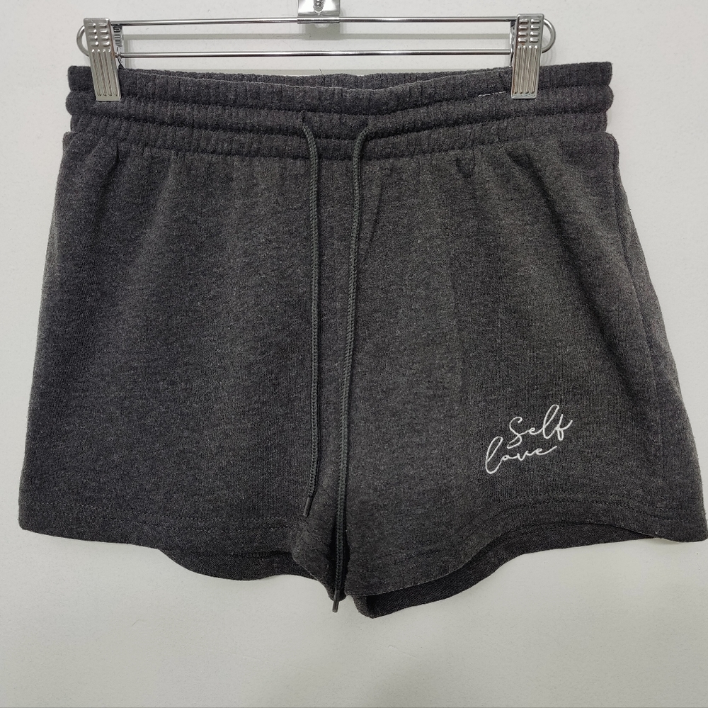 Love shorts grey size M